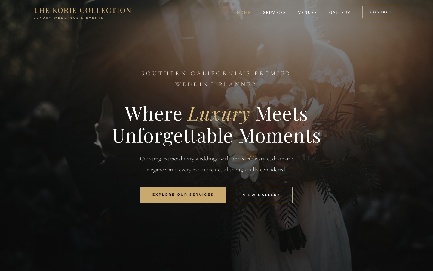 Screenshot of The Korie Collection